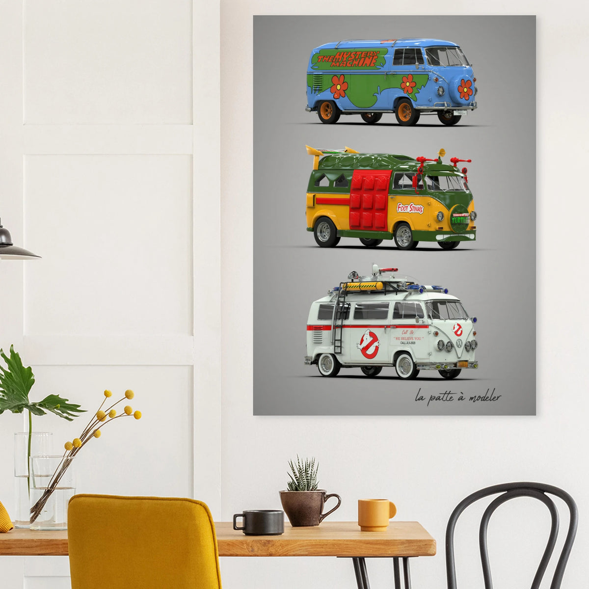 Custom Classic Car Poster - Vintage German Art Print