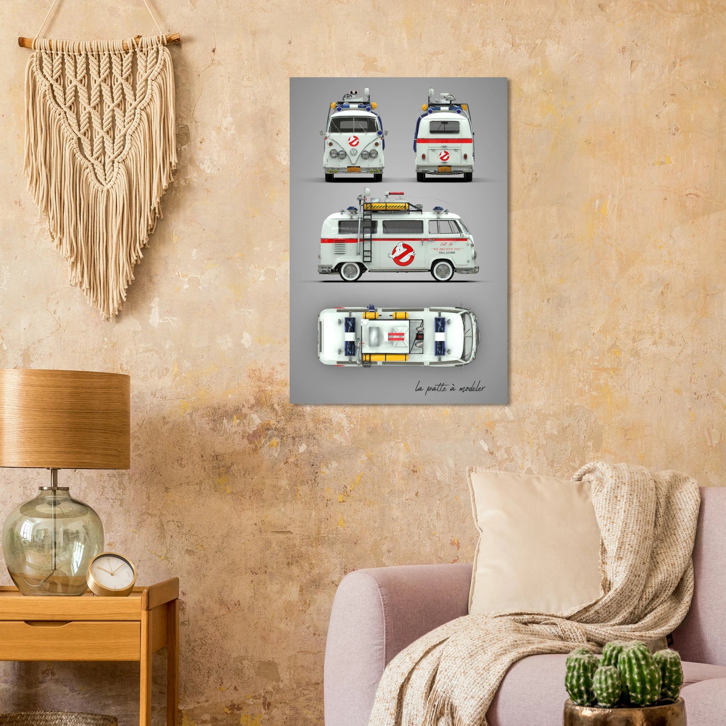 Custom Classic Car Aluminum Print - Vintage German Art