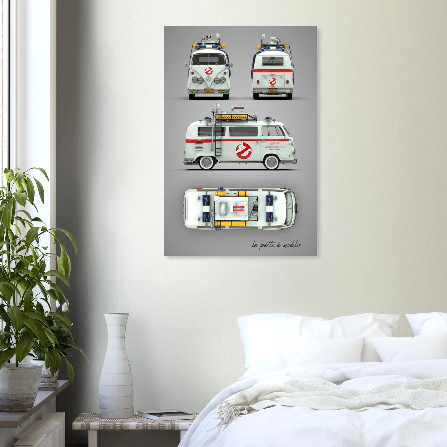 Custom Classic Car Aluminum Print - Vintage German Art