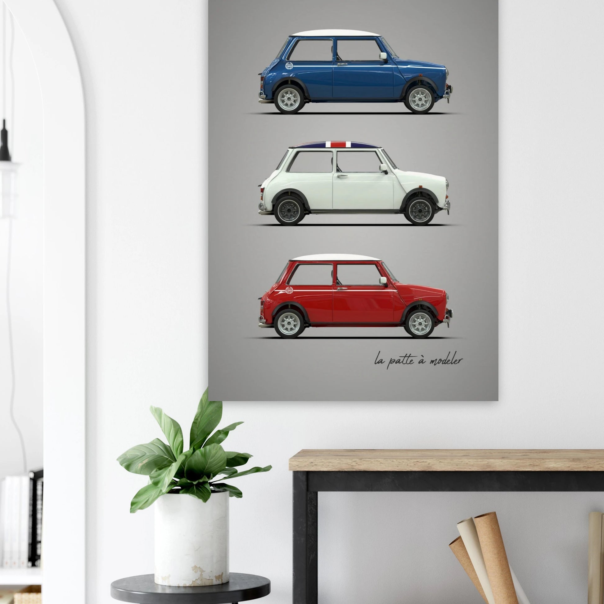 British Classic Icon Poster - Vintage Car Art Print