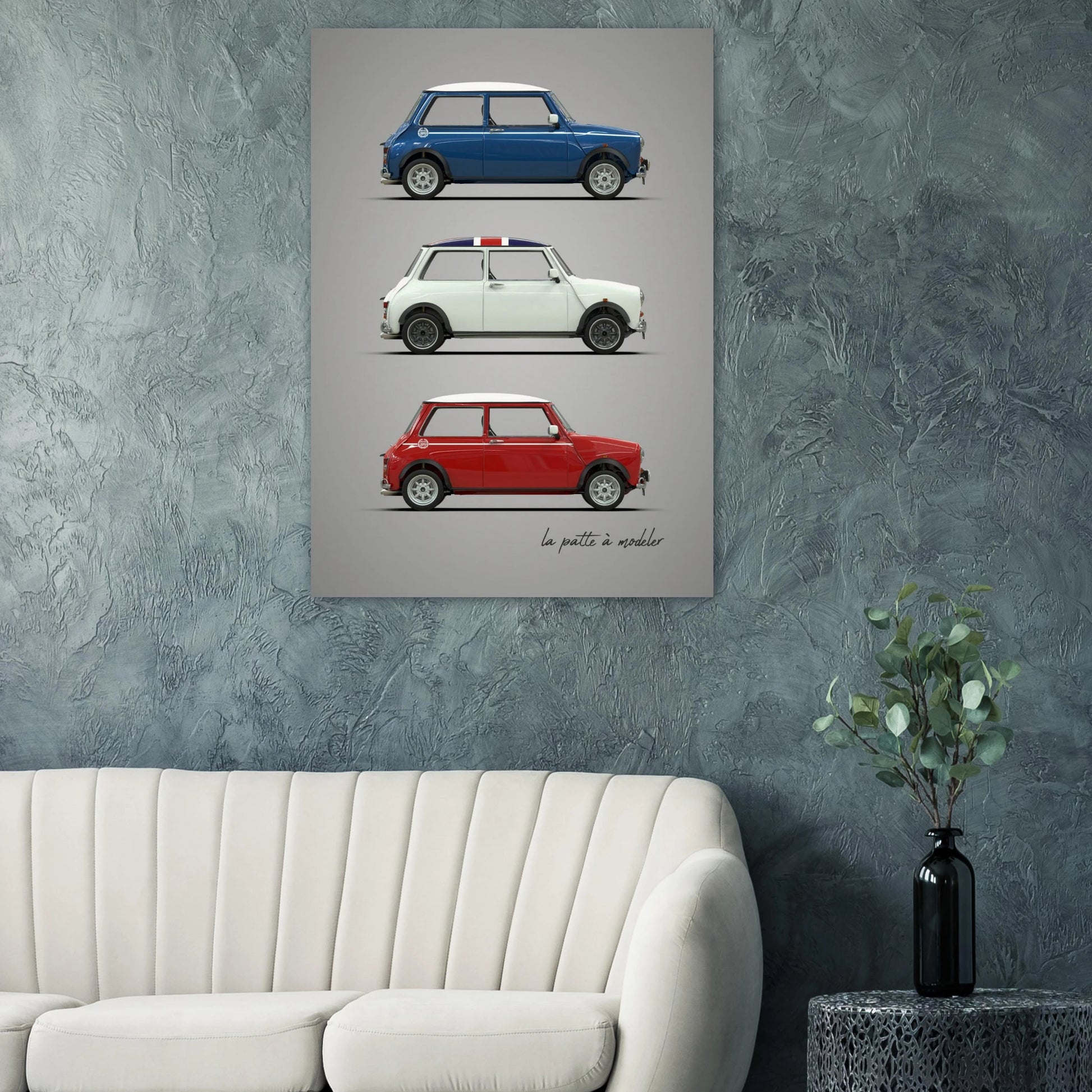 British Classic Icon Poster - Vintage Car Art Print