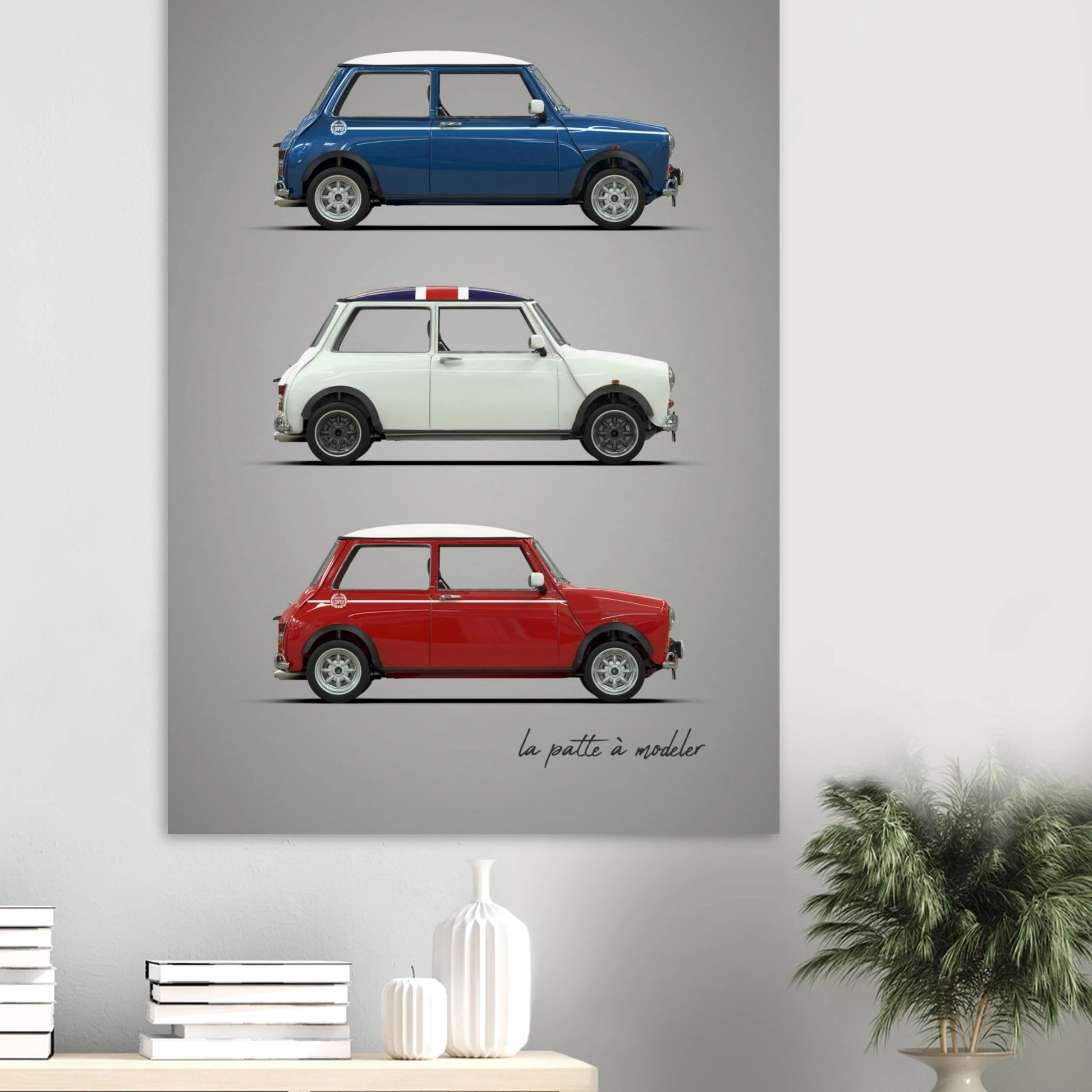 British Classic Icon Poster - Vintage Car Art Print