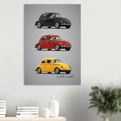 German Classic Car Aluminum Print - Vintage Heritage Art