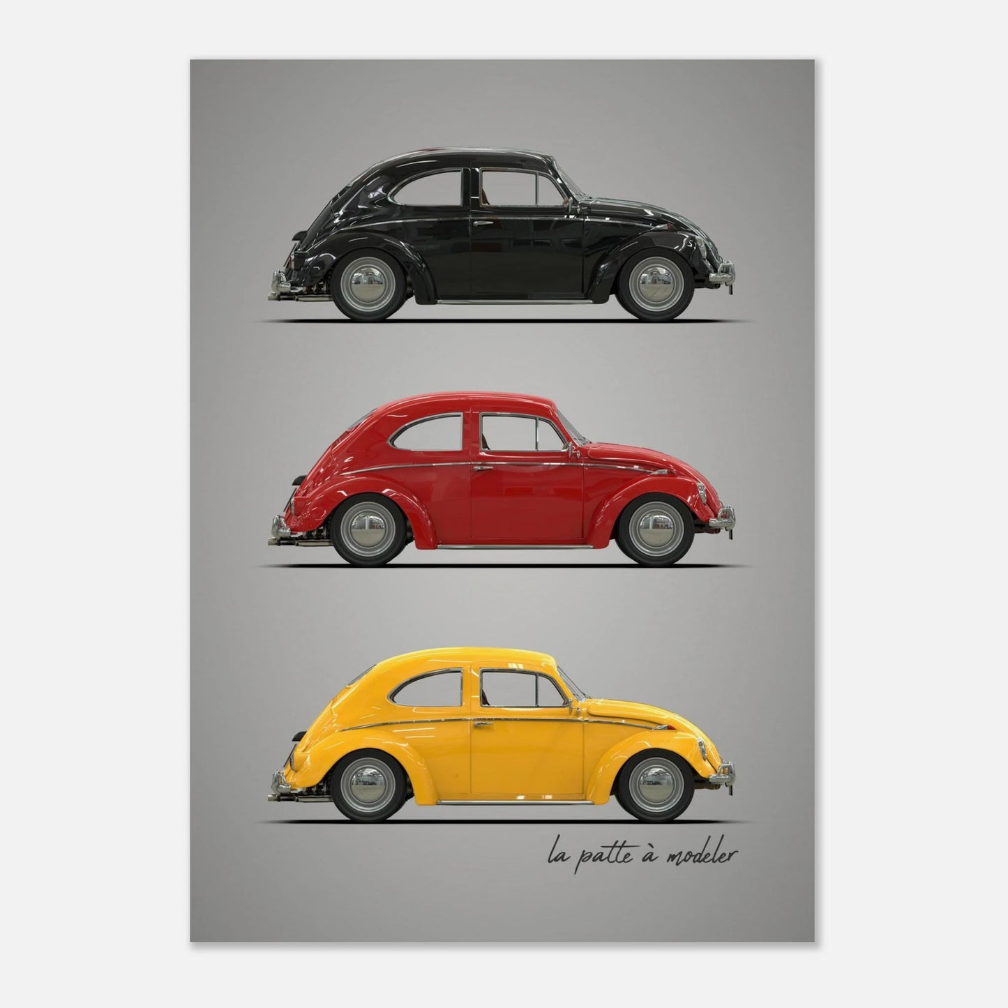 German Classic Car Poster - Vintage Icon Art Print