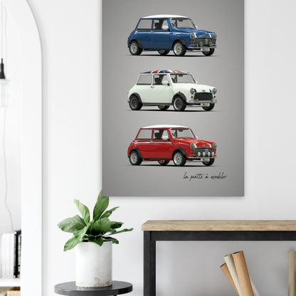 British Classic Car Poster - Compact Icon Art Print