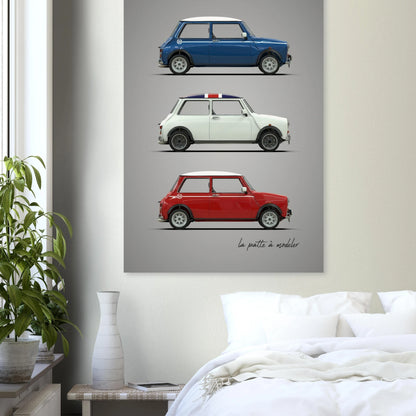 British Classic Icon Poster - Vintage Car Art Print