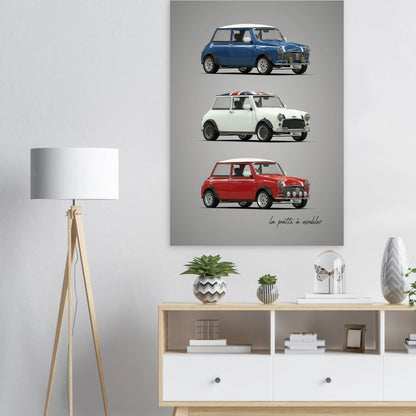 British Classic Car Poster - Compact Icon Art Print
