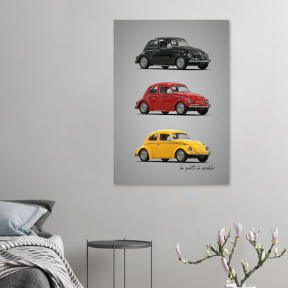 German Classic Car Aluminum Print - Vintage Heritage Art