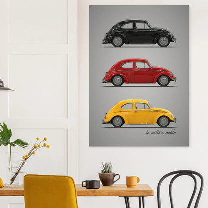 German Classic Car Poster - Vintage Icon Art Print