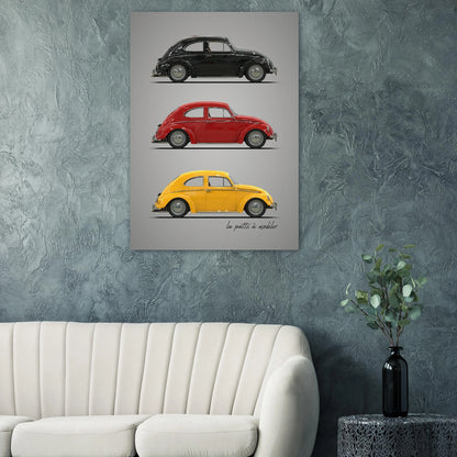 German Classic Car Poster - Vintage Icon Art Print