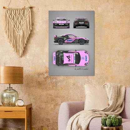 art, poster, aluminium print, wall art, automotive, gift, blueprint, car enthusiast, vintage car, classic car, motorcycle, race car, rally car, home decor