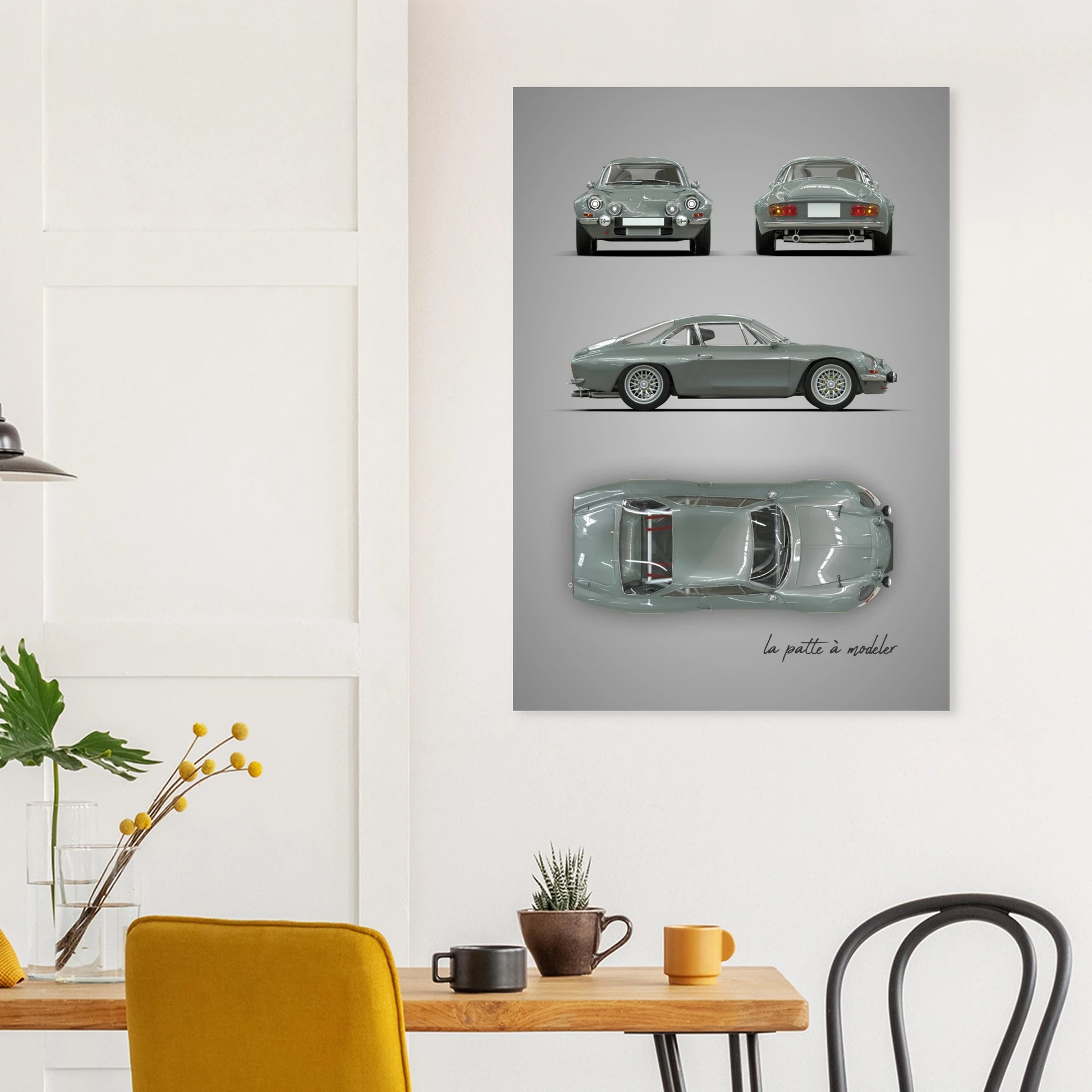 art, poster, aluminium print, wall art, automotive, gift, blueprint, car enthusiast, vintage car, classic car, motorcycle, race car, rally car, home decor