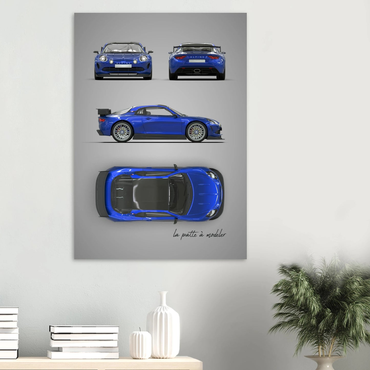 art, poster, aluminium print, wall art, automotive, gift, blueprint, car enthusiast, vintage car, classic car, motorcycle, race car, rally car, home decor