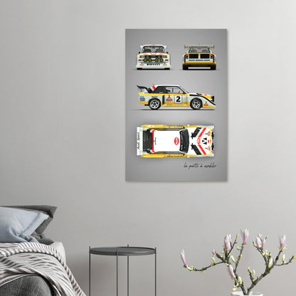 art, poster, aluminium print, wall art, automotive, gift, blueprint, car enthusiast, vintage car, classic car, motorcycle, race car, rally car, home decor