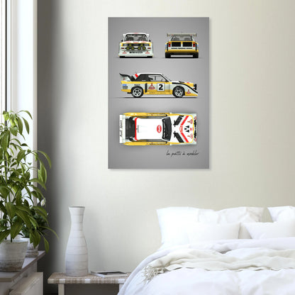 art, poster, aluminium print, wall art, automotive, gift, blueprint, car enthusiast, vintage car, classic car, motorcycle, race car, rally car, home decor