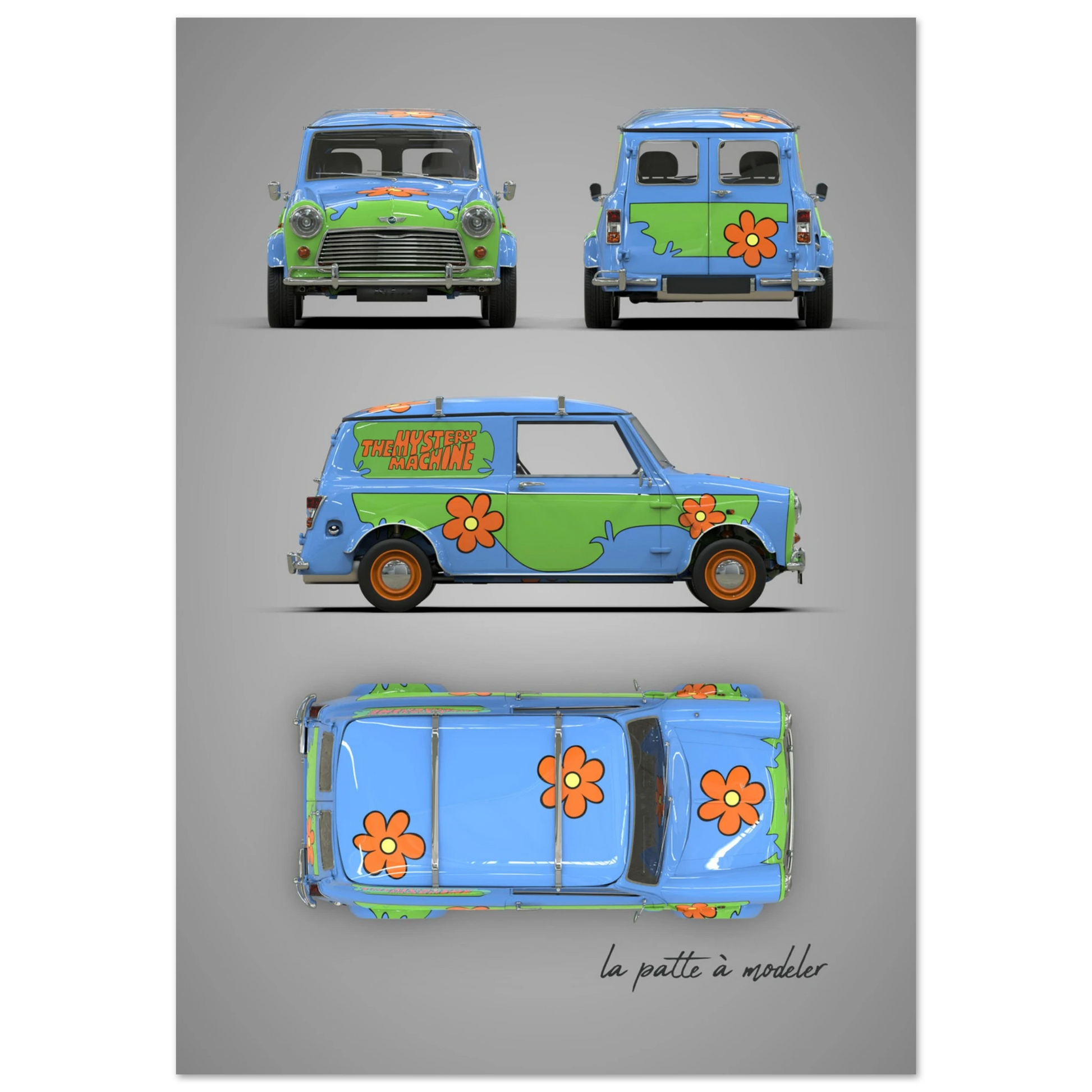art, poster, aluminium print, wall art, automotive, gift, blueprint, car enthusiast, vintage car, classic car, motorcycle, race car, rally car, home decor