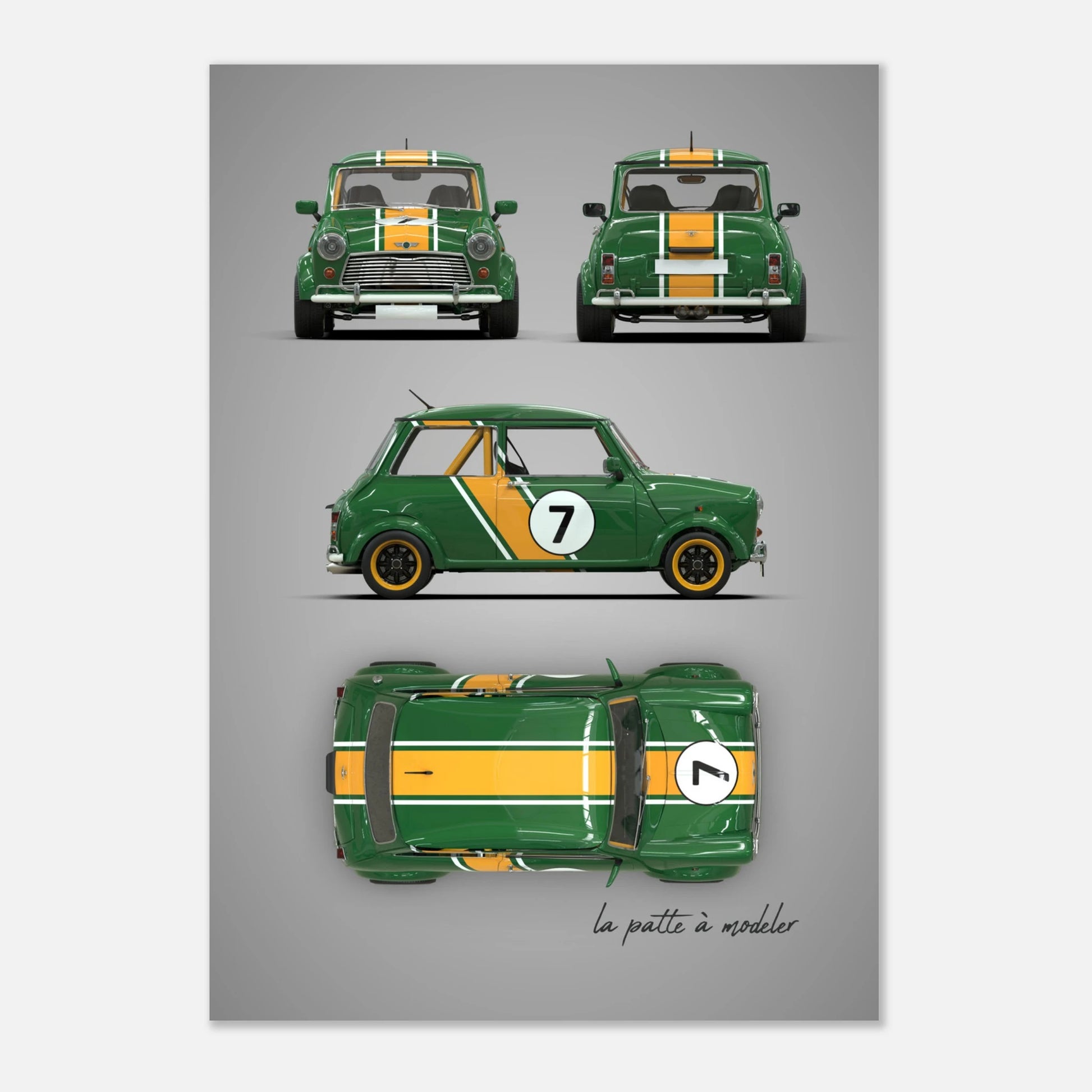 art, poster, aluminium print, wall art, automotive, gift, blueprint, car enthusiast, vintage car, classic car, motorcycle, race car, rally car, home decor