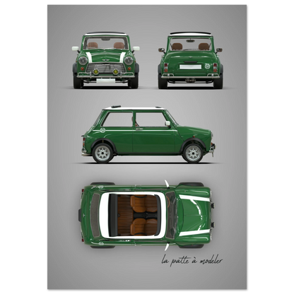 art, poster, aluminium print, wall art, automotive, gift, blueprint, car enthusiast, vintage car, classic car, motorcycle, race car, rally car, home decor