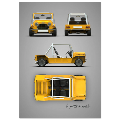 art, poster, aluminium print, wall art, automotive, gift, blueprint, car enthusiast, vintage car, classic car, motorcycle, race car, rally car, home decor