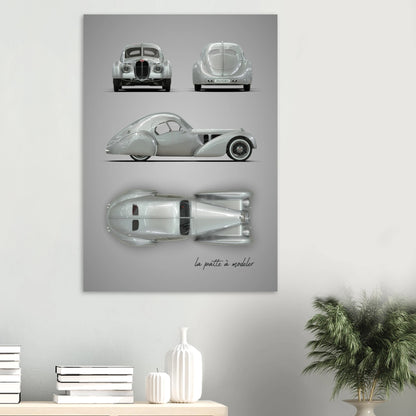 art, poster, aluminium print, wall art, automotive, gift, blueprint, car enthusiast, vintage car, classic car, motorcycle, race car, rally car, home decor