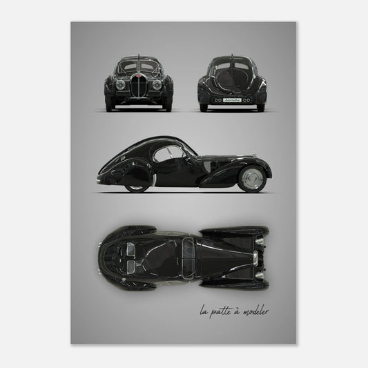 art, poster, aluminium print, wall art, automotive, gift, blueprint, car enthusiast, vintage car, classic car, motorcycle, race car, rally car, home decor