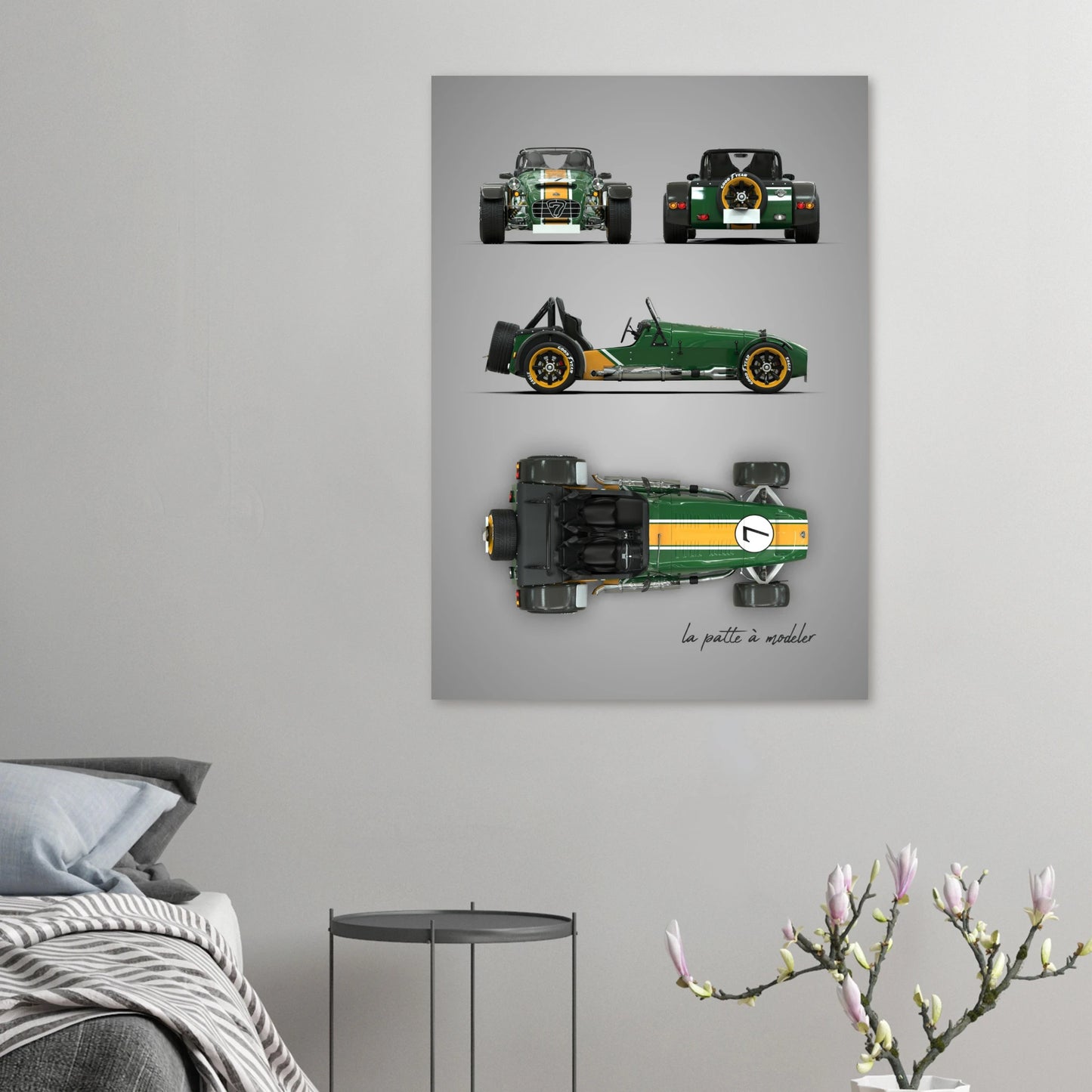 art, poster, aluminium print, wall art, automotive, gift, blueprint, car enthusiast, vintage car, classic car, motorcycle, race car, rally car, home decor