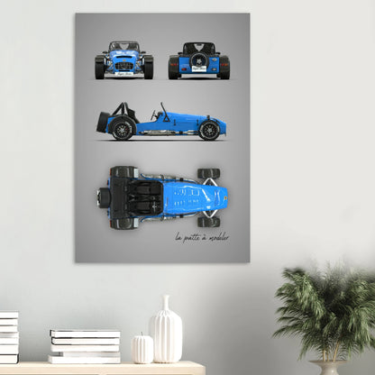 art, poster, aluminium print, wall art, automotive, gift, blueprint, car enthusiast, vintage car, classic car, motorcycle, race car, rally car, home decor