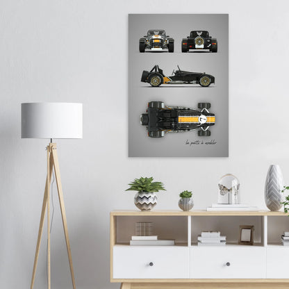 art, poster, aluminium print, wall art, automotive, gift, blueprint, car enthusiast, vintage car, classic car, motorcycle, race car, rally car, home decor