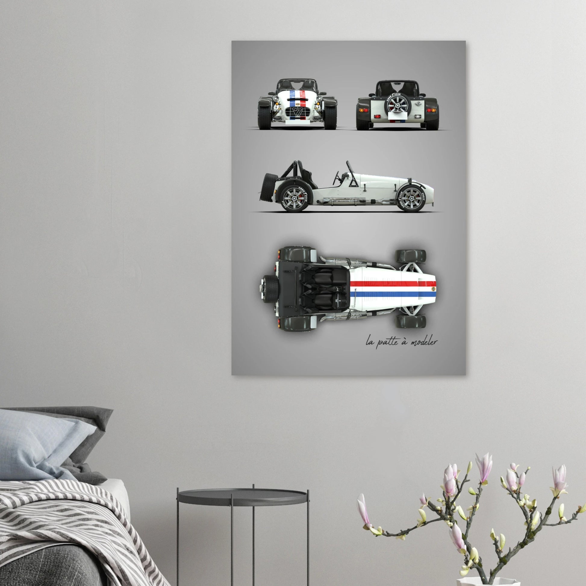 art, poster, aluminium print, wall art, automotive, gift, blueprint, car enthusiast, vintage car, classic car, motorcycle, race car, rally car, home decor
