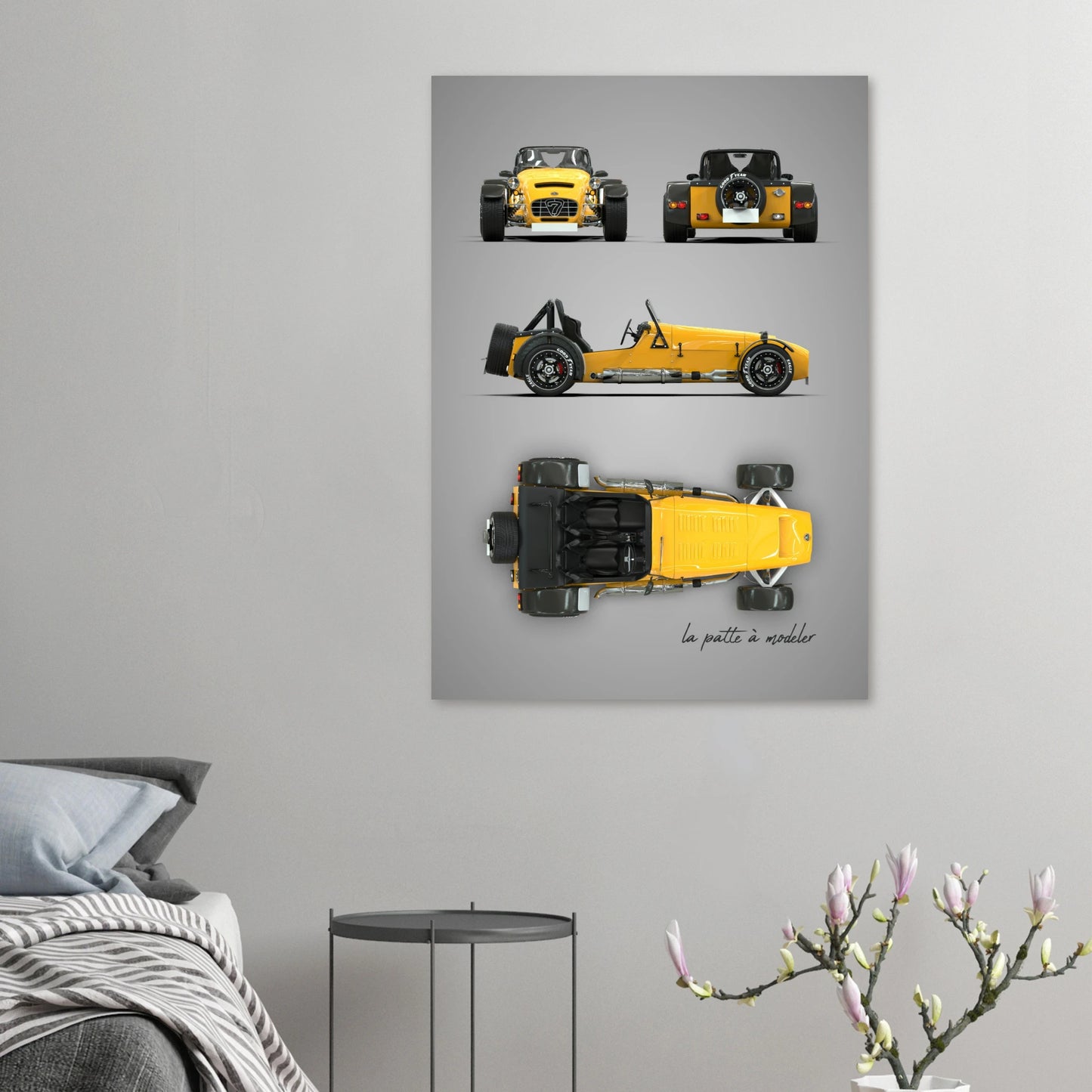 art, poster, aluminium print, wall art, automotive, gift, blueprint, car enthusiast, vintage car, classic car, motorcycle, race car, rally car, home decor