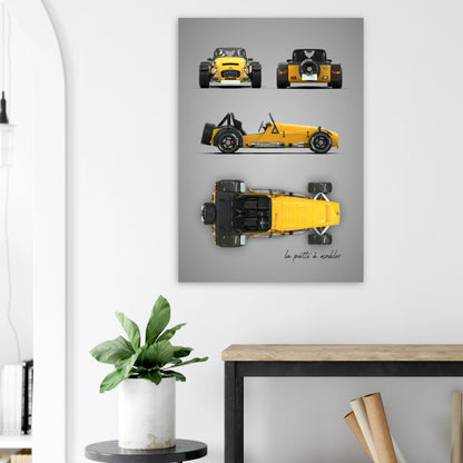 art, poster, aluminium print, wall art, automotive, gift, blueprint, car enthusiast, vintage car, classic car, motorcycle, race car, rally car, home decor
