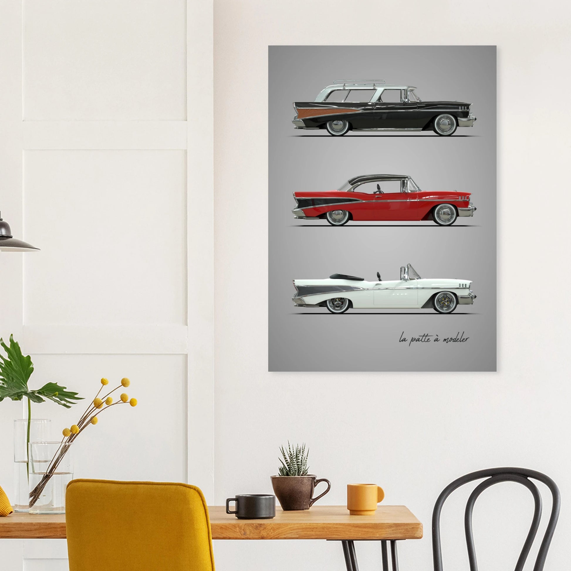art, poster, aluminium print, wall art, automotive, gift, blueprint, car enthusiast, vintage car, classic car, motorcycle, race car, rally car, home decor