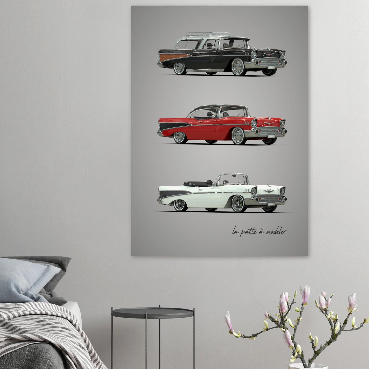 art, poster, aluminium print, wall art, automotive, gift, blueprint, car enthusiast, vintage car, classic car, motorcycle, race car, rally car, home decor
