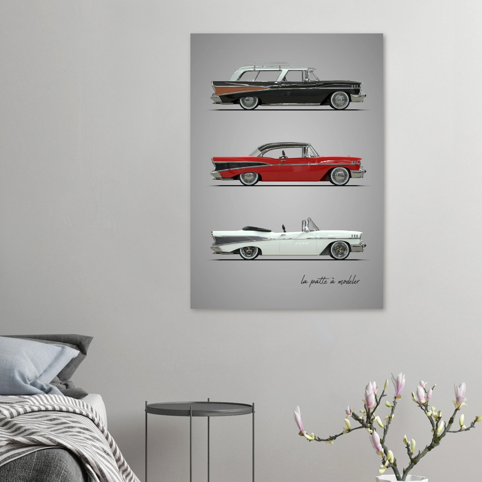 art, poster, aluminium print, wall art, automotive, gift, blueprint, car enthusiast, vintage car, classic car, motorcycle, race car, rally car, home decor