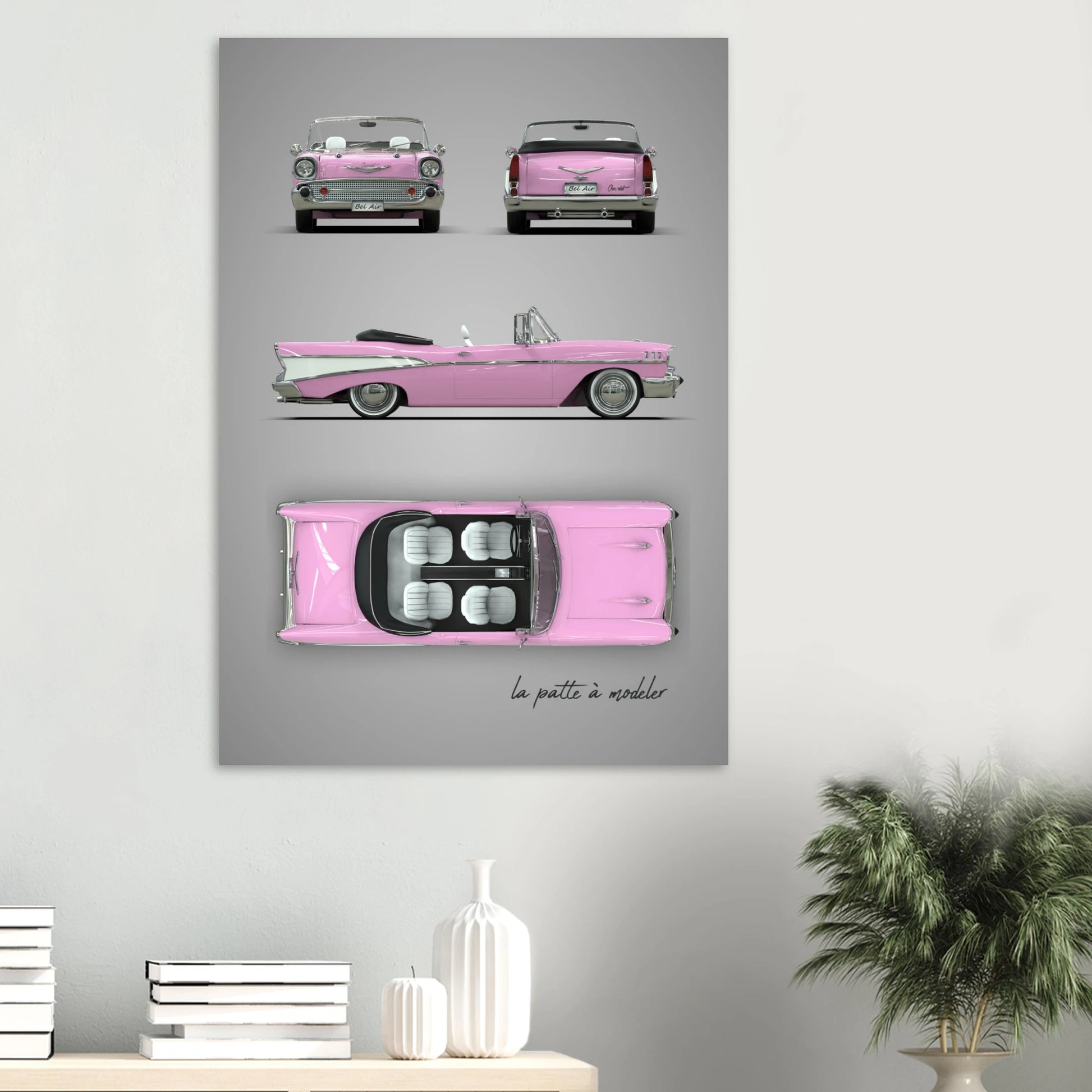 art, poster, aluminium print, wall art, automotive, gift, blueprint, car enthusiast, vintage car, classic car, motorcycle, race car, rally car, home decor
