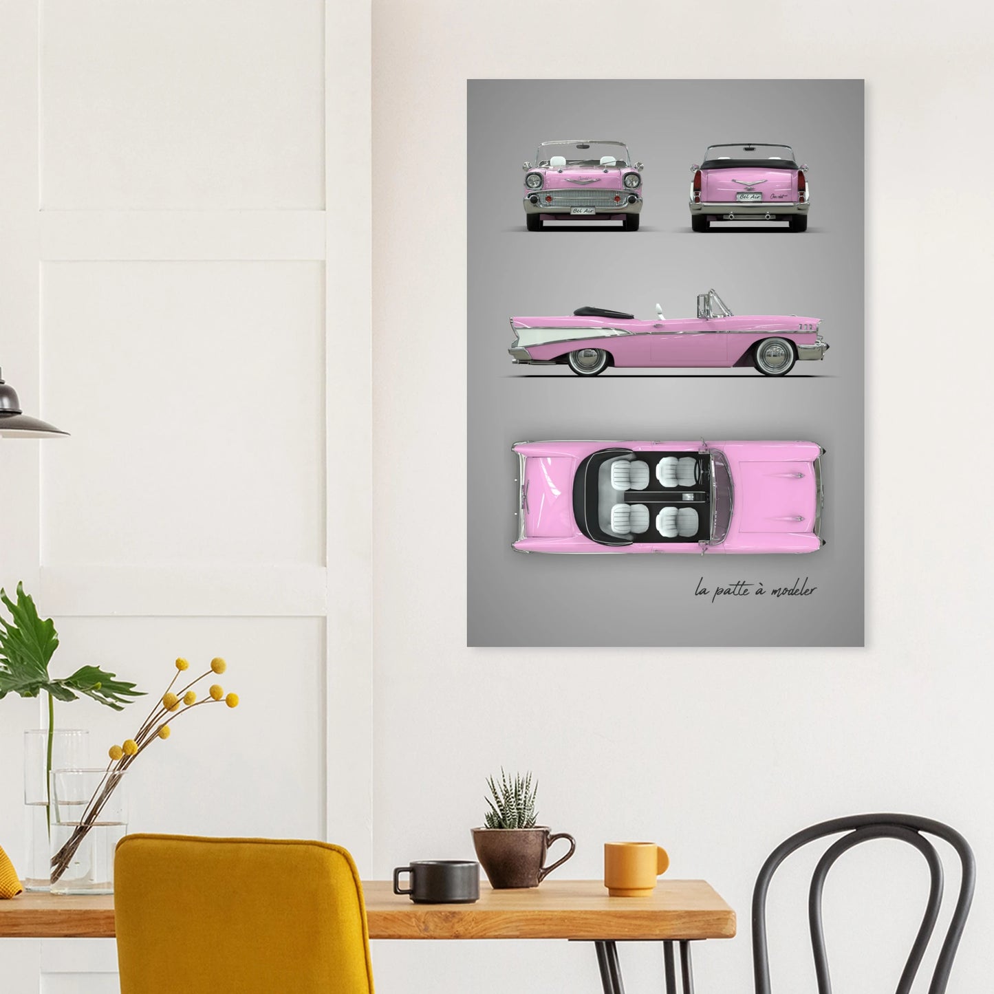 art, poster, aluminium print, wall art, automotive, gift, blueprint, car enthusiast, vintage car, classic car, motorcycle, race car, rally car, home decor
