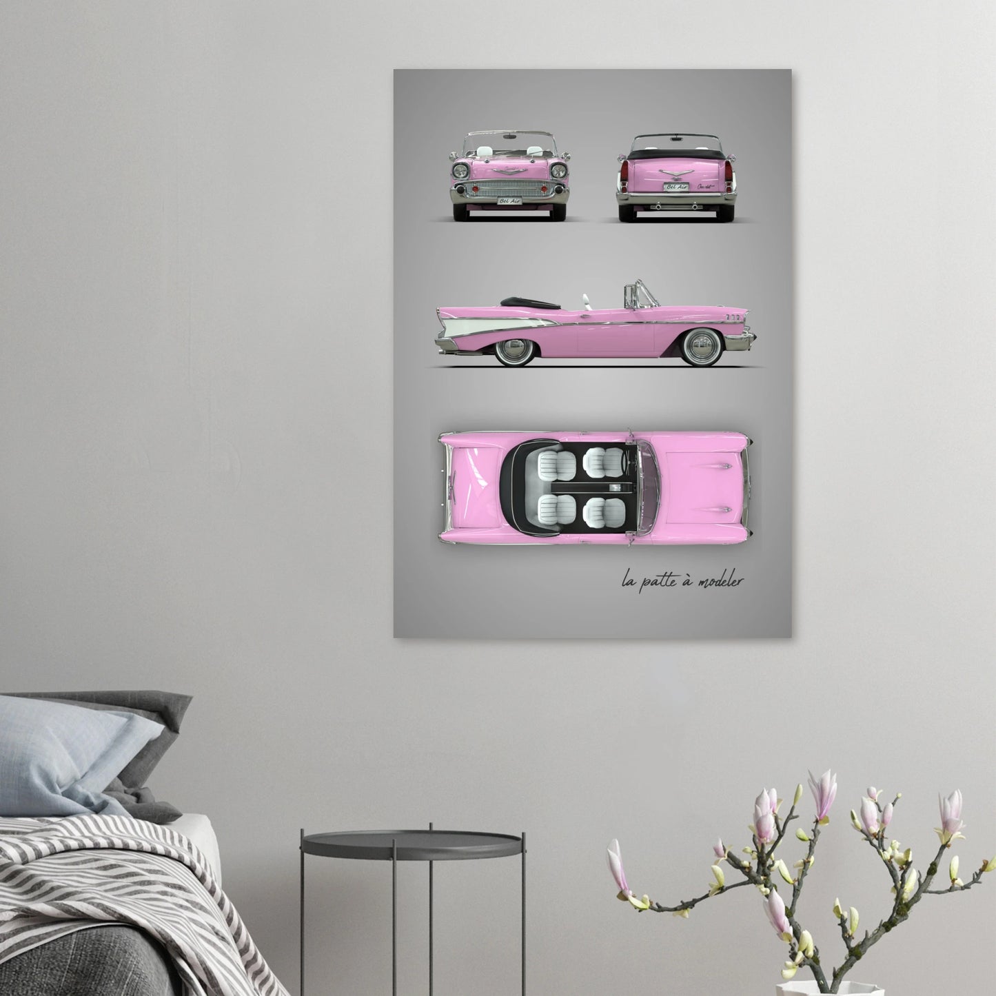 art, poster, aluminium print, wall art, automotive, gift, blueprint, car enthusiast, vintage car, classic car, motorcycle, race car, rally car, home decor