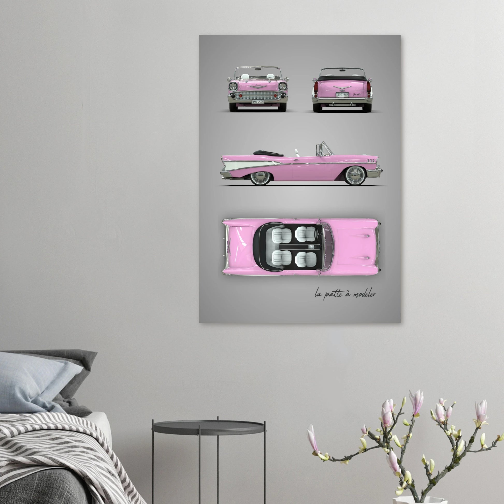 art, poster, aluminium print, wall art, automotive, gift, blueprint, car enthusiast, vintage car, classic car, motorcycle, race car, rally car, home decor