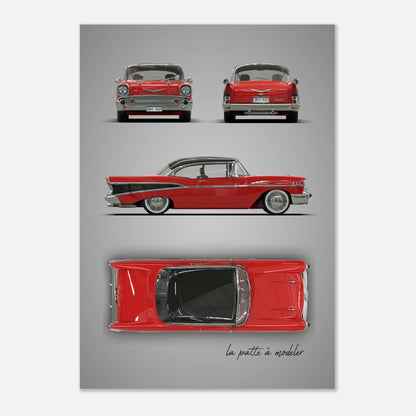 art, poster, aluminium print, wall art, automotive, gift, blueprint, car enthusiast, vintage car, classic car, motorcycle, race car, rally car, home decor