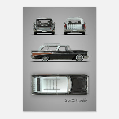 art, poster, aluminium print, wall art, automotive, gift, blueprint, car enthusiast, vintage car, classic car, motorcycle, race car, rally car, home decor