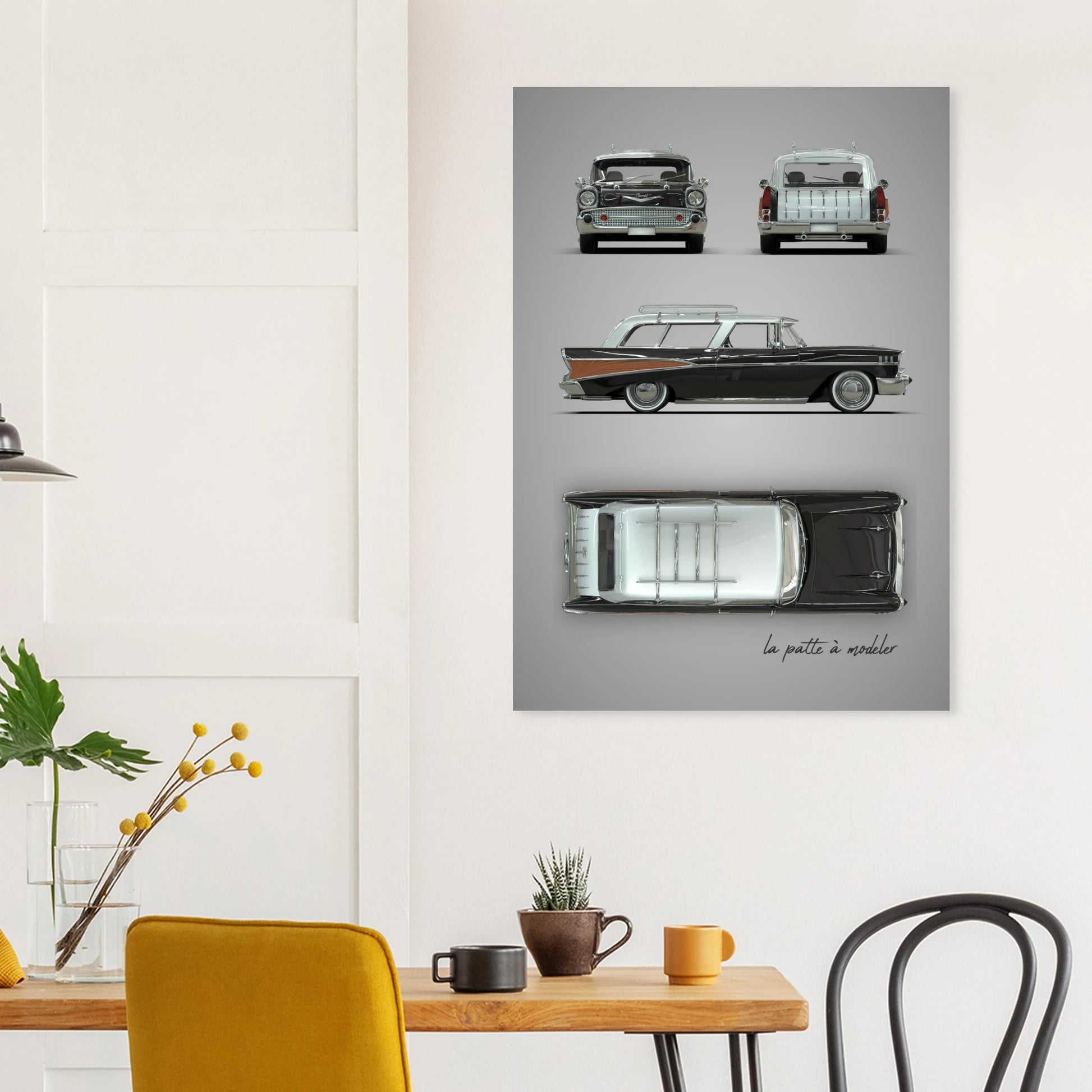 art, poster, aluminium print, wall art, automotive, gift, blueprint, car enthusiast, vintage car, classic car, motorcycle, race car, rally car, home decor