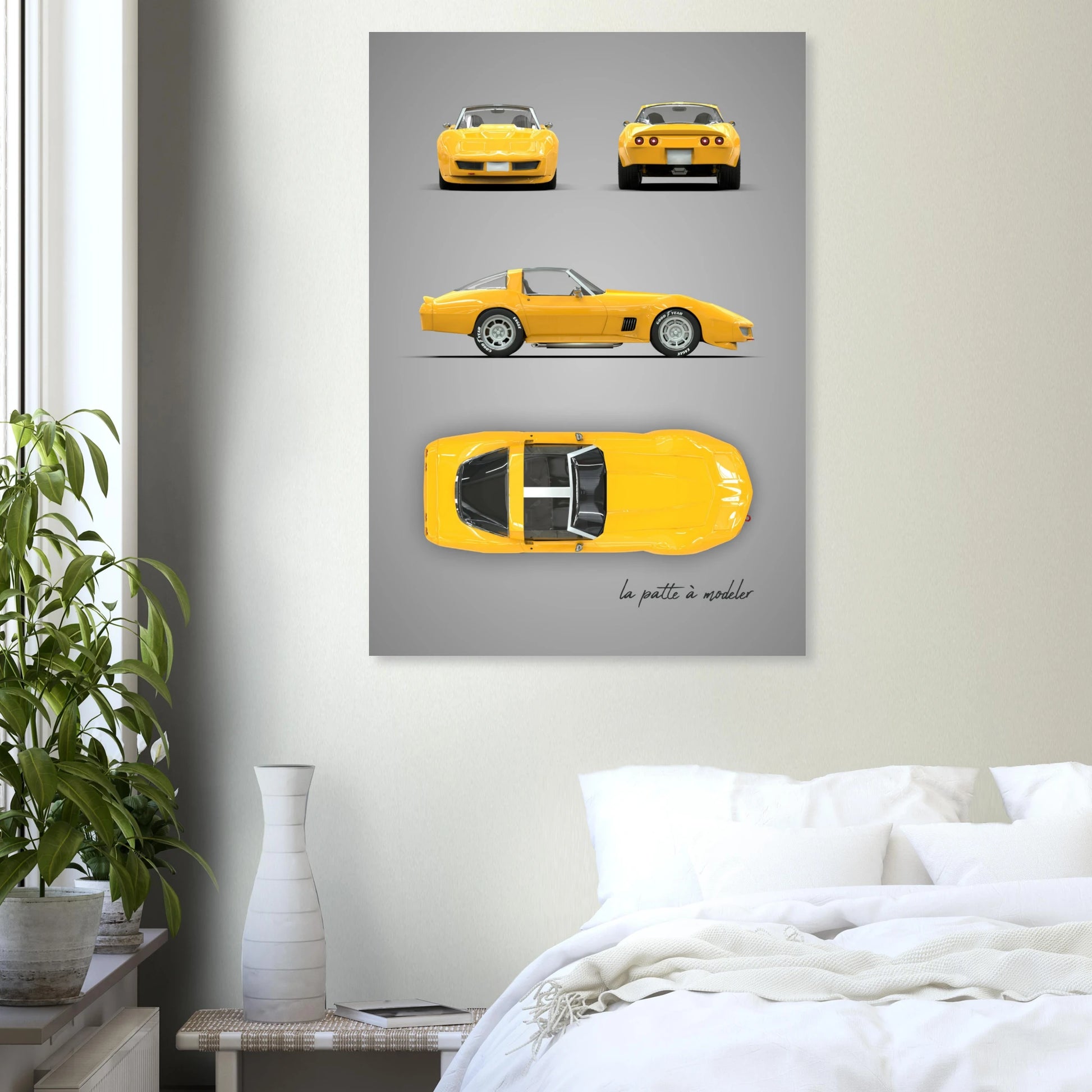 art, poster, aluminium print, wall art, automotive, gift, blueprint, car enthusiast, vintage car, classic car, motorcycle, race car, rally car, home decor