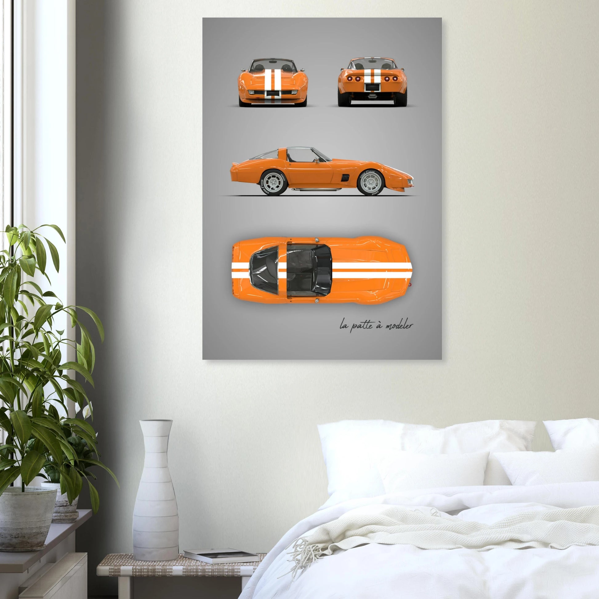 art, poster, aluminium print, wall art, automotive, gift, blueprint, car enthusiast, vintage car, classic car, motorcycle, race car, rally car, home decor