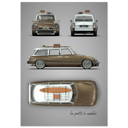 art, poster, aluminium print, wall art, automotive, gift, blueprint, car enthusiast, vintage car, classic car, motorcycle, race car, rally car, home decor