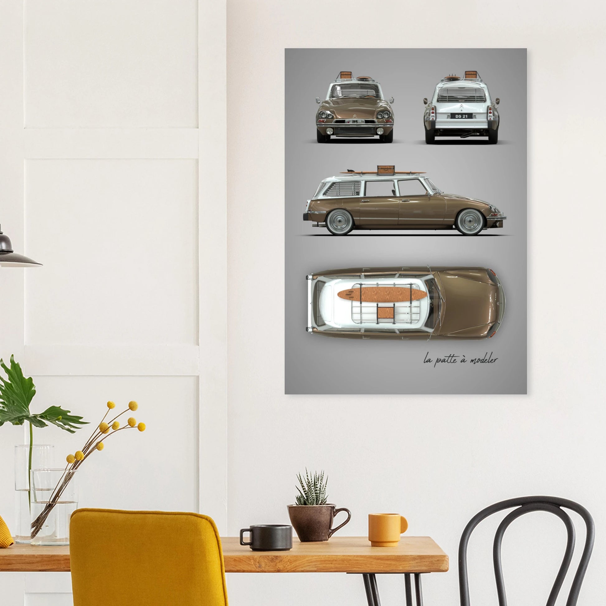 art, poster, aluminium print, wall art, automotive, gift, blueprint, car enthusiast, vintage car, classic car, motorcycle, race car, rally car, home decor