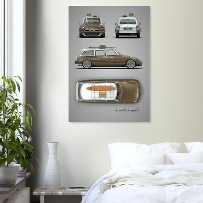 art, poster, aluminium print, wall art, automotive, gift, blueprint, car enthusiast, vintage car, classic car, motorcycle, race car, rally car, home decor