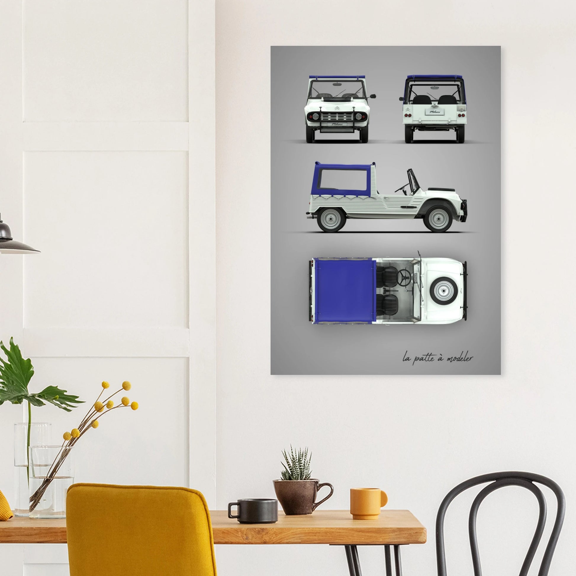 art, poster, aluminium print, wall art, automotive, gift, blueprint, car enthusiast, vintage car, classic car, motorcycle, race car, rally car, home decor