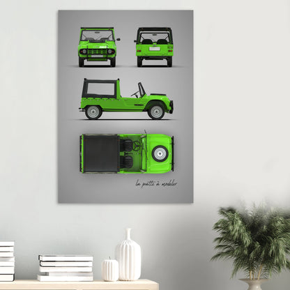 art, poster, aluminium print, wall art, automotive, gift, blueprint, car enthusiast, vintage car, classic car, motorcycle, race car, rally car, home decor