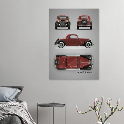 art, poster, aluminium print, wall art, automotive, gift, blueprint, car enthusiast, vintage car, classic car, motorcycle, race car, rally car, home decor