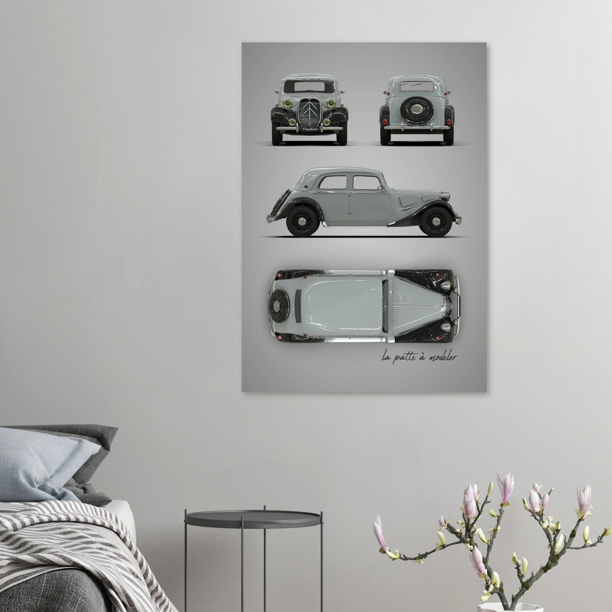 art, poster, aluminium print, wall art, automotive, gift, blueprint, car enthusiast, vintage car, classic car, motorcycle, race car, rally car, home decor